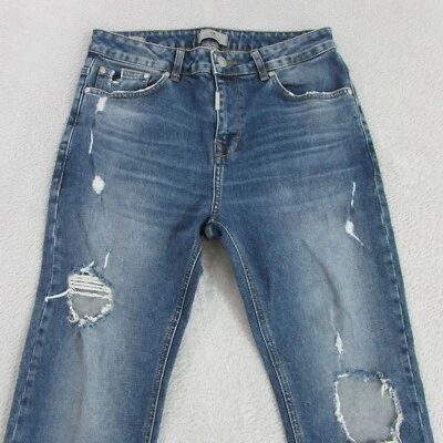 LTB Jeans Mens W31 L28 Blue Slim Carrot Ripped Denim Eddard - Image 1 of 4