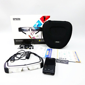 EPSON MOVERIO BT-200 See-Through Smart Glass Android Bluetooth Wi-Fi Japan Used