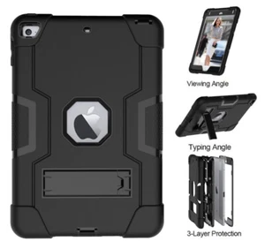 For iPad 11th 10th 9th 8th 7th 5th Gen Pro 11" M4 M5 Heavy Duty Stand Case Cover - Picture 1 of 62
