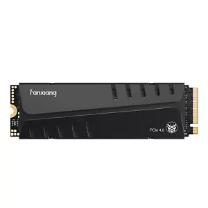Fanxiang M.2 2280 NVMe 4TB SSD Heat Sink PCIe Gen 4x4 7300MB/S For PS5/MAC/PC/LP - Picture 1 of 9