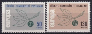 Turquía 1965 Yvert #1741/42 Europa CEPT montado sin montar o nunca montado en muy buen estado - Imagen 1 de 1