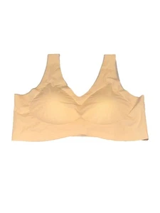 Perfect Sz 4XL XXXXL PULLOVER BRA REMOVABLE PADS BEIGE See Description - Picture 1 of 3