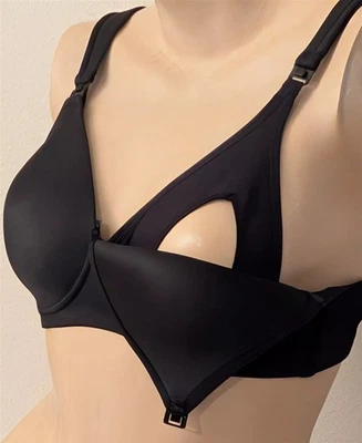 Leading Lady Seamless No Wire Maternity Nursing Bra - 42DD - Image 1 of 4