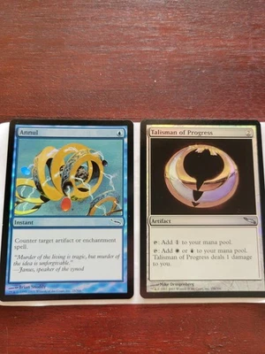 Annul & Talisman Of Progress Mirrodin Foils - Image 1 of 4
