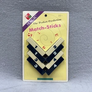 Tenyo Perfect Prediction Match-Sticks (T-126) - NEU IN VERPACKUNG - 1986 Vintage - Bild 1 von 6