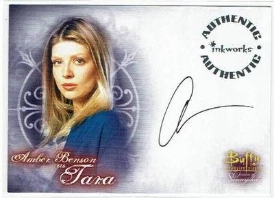 Buffy Vampire Slayer Women of Sunnydale Auto Autograph A2 Amber Benson as Tara - Image 1 of 2