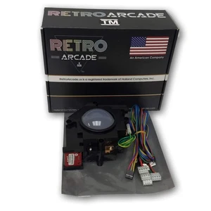 3 Inch Arcade Trackball w/ Harness for JAMMA 412-in-1 and 750-in-1 Multicade PCB - Picture 1 of 2