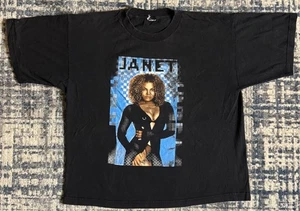Vintage 1998 Janet Jackson Usher Velvet Rope Tour Rap Tee XL Madonna R&B Hip Hop - Bild 1 von 7