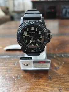 Timex Mens Main Street Black Watch TW5M61200 New - Picture 1 of 5