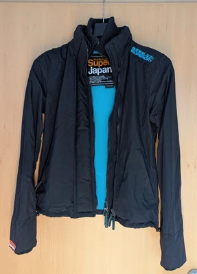 SUPERDRY Windcheater Windbreaker Damen Gr. S schwarz Wie Neu !!! - Bild 1 von 4