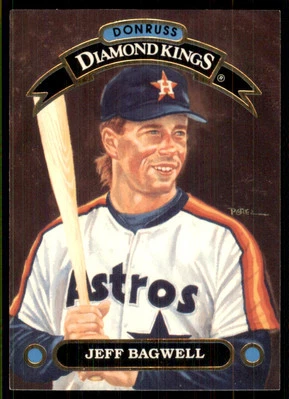 Donruss Diamond Kings 1992 #DK-11 Jeff Bagwell radiocontrol novato Houston Astros Foto 1 de 2