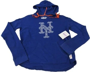 New York Mets Womens Size M Medium Sweater Hoodie by Touch - Picture 1 of 7