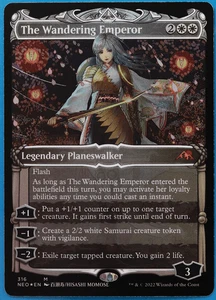 The Wandering Emperor (Showcase 316) FOIL Kamigawa: Neon Dynasty NM (507375) - Bild 1 von 2