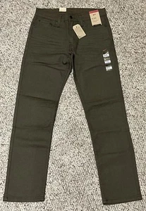 Pantalones de mezclilla elásticos 3D caqui ajustados Levi's 511 para hombre talla 30x30 - Imagen 1 de 5