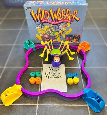 Vintage 1992 Parker Wild Webber Board Game 90s Retro Working Complete Launcher - Image 1 of 3