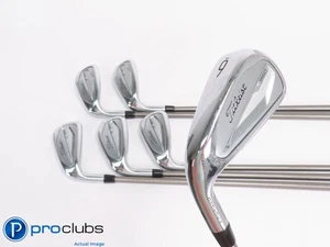 Nice Left Handed Titleist '23 T350 6-PW,GW IRON SET Regular Flex Graphite +1/2" - Picture 1 of 6