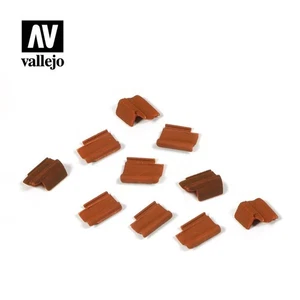 VALSC229 - Vallejo Scenics - 1:35 Roof Tiles Set - Picture 1 of 1