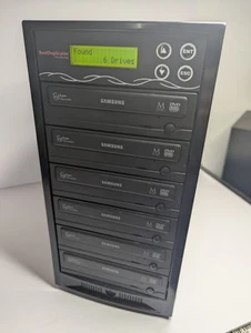 Best Duplicator BD-SMG-5T 5 Target 24X SATA DVD Duplicator w/SAMSUNG DRIVES - Afbeelding 1 van 7