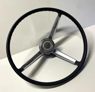 Chevrolet Chevelle 1967 volante negro plata original OEM Foto 1 de 4