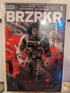 BRZRKR #1 (2021) “Grampa” Cover A – BOOM! Studios Comic – Keanu Reeves - Imagen 1 de 1