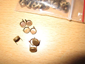 (0,14 € / Stück) 50 Stück  Ziernieten ca: 6  mm Antik Rostfrei        (z niete) - Picture 1 of 1