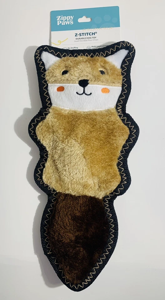 Zippy Paws Z-STITCH Stich Skinny Peltz Chipmunk Dog Toy NEW!! - Image 1 of 4