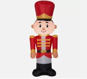 4' LED JUGUETE SOLDADO PATIO NAVIDAD DECORACIÓN INFLABLE - NUEVO EN CAJA - GEMAM - Imagen 1 de 2
