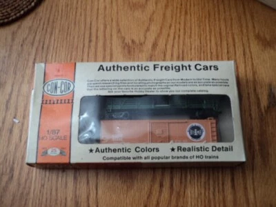 CON-COR Freight Car Kit Box With 3 HO SCALE  Cars See Pictures - Image 1 of 4
