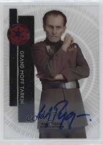 2015 Star Wars High Tek Signers Classic Wayne Pygram Grand Moff Tarkin Auto 4et