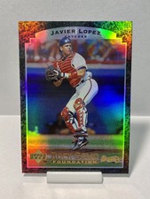 Javier Lopez 1997 Upper Deck Rock Solid Foundation Braves Baseball Card #RS15