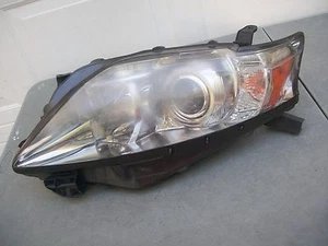 LEXUS RX350 10 11 12 HEADLIGHT LH OEM ORIGINAL HALOGEN LENS STAINS - Picture 1 of 7