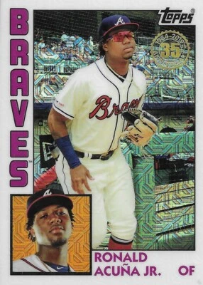 2019 Topps Baseball Update Silver Chrome 1984 - Pick 'Em - Complete Your Set - Image 1 of 4