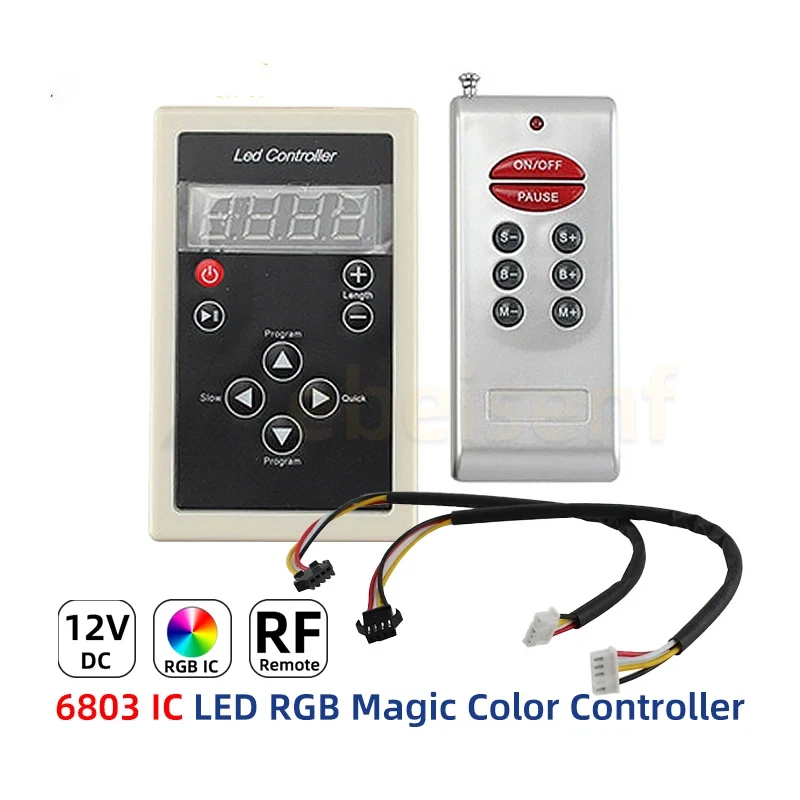 6803 IC RGB LED Controller LED Magic Color Pixel Dimmer LED Streifen Lichter - Bild 1 von 4
