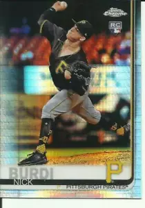 2019 Topps Chrome Prizm Refractor Nick Burdi card # 126 RC Pittsburgh Pirates - Picture 1 of 1