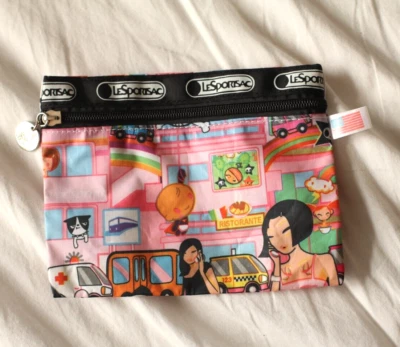 Bolsa LeSportsac Pequeña Tokidoki Citta Italia Italiana Calle Hecha en EE. UU. Foto 1 de 4