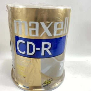 NEW Pack Of 100 Maxwell CD Recordable 650MB, 74Minute Run Time - Picture 1 of 5