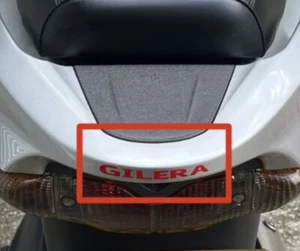 Gilera Runner SP50-125-172-180 x2 RED GILERA GRAB RAIL STICKER 1998- 05 Decal - Picture 1 of 6