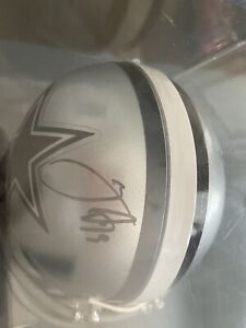 Miles Austin #19 Signed Mini Dallas Cowboys Helmet