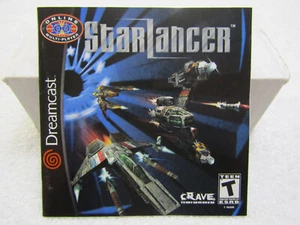 Auténtico manual de instrucciones solo Star Lancer para Sega Dreamcast - Imagen 1 de 6