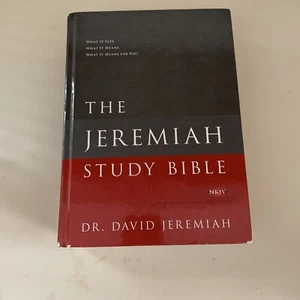 The Jeremiah Study Bible: What It Says. What It Means For You Hardcover - Picture 1 of 6