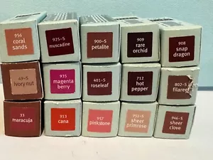 Rossetto AVEDA colore labbra interrotto a scelta! raro NUOVO IN SCATOLA - Foto 1 di 3