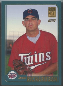 2001 Topps Traded #245 Jason Richardson Minnesota Twins Rookie - Picture 1 of 2