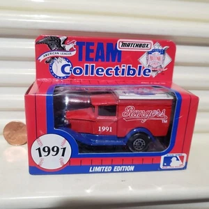 Matchbox L/Edn 1991 New York Rangers MB38 MLB Baseball Model A Ford Van Nu in Bx - Bild 1 von 2