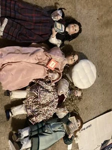 Lotto 4 bambole Madame Alexander Little Women buone condizioni - Foto 1 di 9