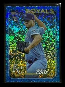 2024 Topps Serie 2 - Steven Cruz (RC) #360 Lámina Azul/999 KC REALE - Imagen 1 de 4