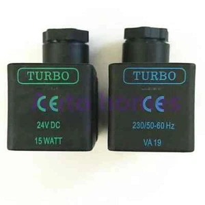 Bobina valvola impulsi elettromagnetica TURBO DC24V diametro interno 10mm altezza 30mm - Foto 1 di 4