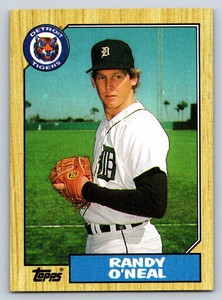 1987 Topps #196 Randy O'Neal *See photos to determine condition*