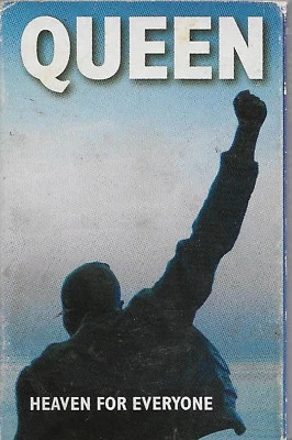 QUEEN HEAVEN FOR EVERYONE CASSETTE single UK 2 TRACK POP ROCK - Image 1 of 3