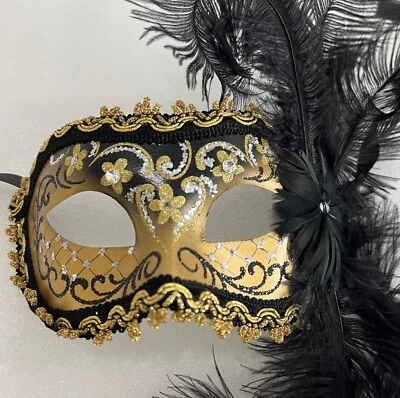 $25-Masquerade Mask Made in Venezia Italy - Image 1 of 4