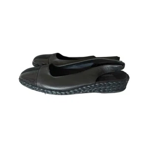 Worthington Sz 8M Slingback Black Leather Pumps Shoes Closed CapToe - Picture 1 of 11